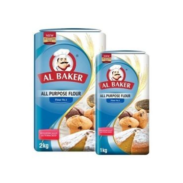 Al Baker All Purpose Flour 2+1Kg Spl Off, 5 Pieces Per Carton